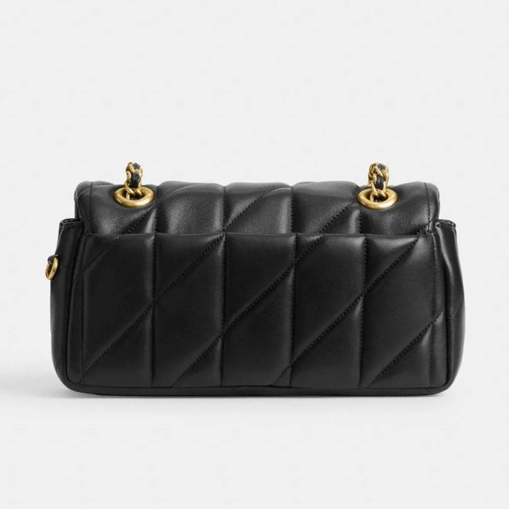 Coach Tabby 26 With Pillow Quilting Black Sling Bag-2