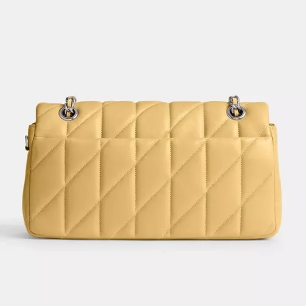 Coach Tabby 26 With Pillow Quilting Yellow Sling Bag-thumb-2