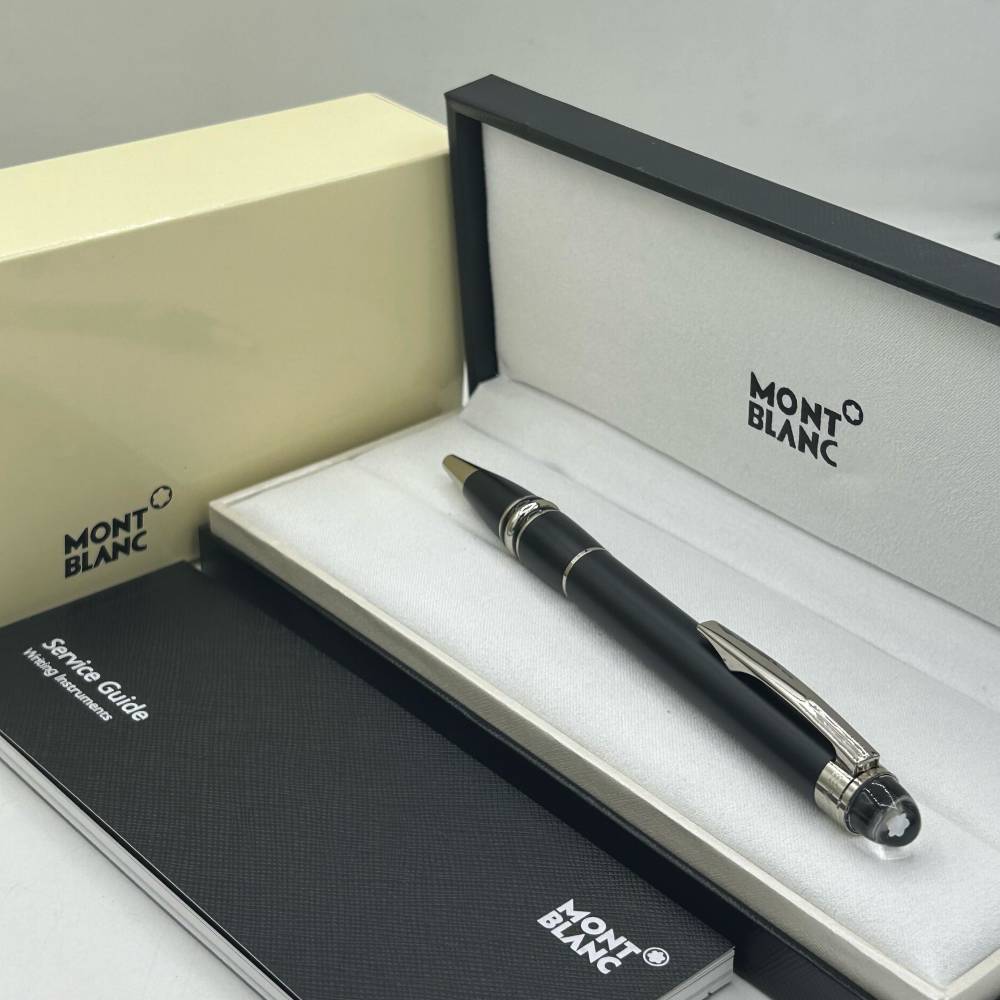 Mont Blanc Black Premium Writing Pen-thumb-0