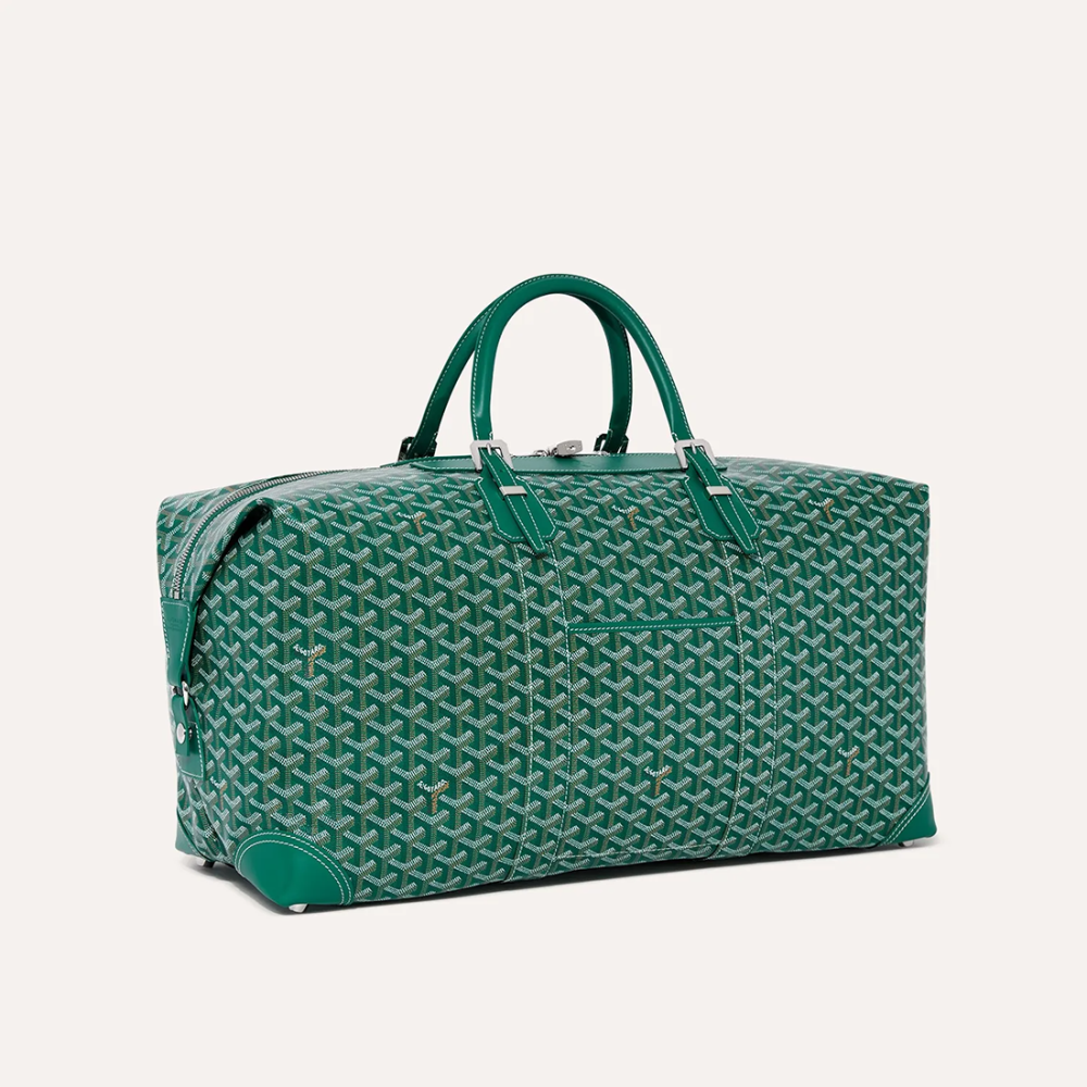 Goyard Bowling 55 Green Duffle Bag-1