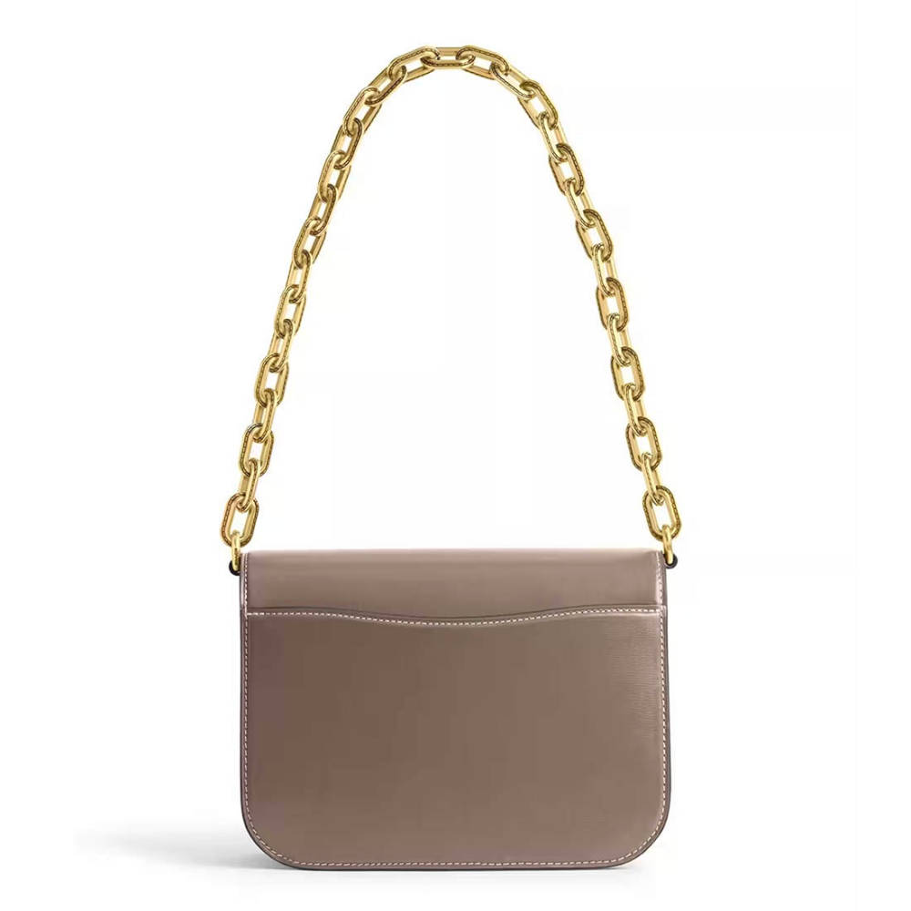 Coach Idol Signature Beige Shoulder Bag-1