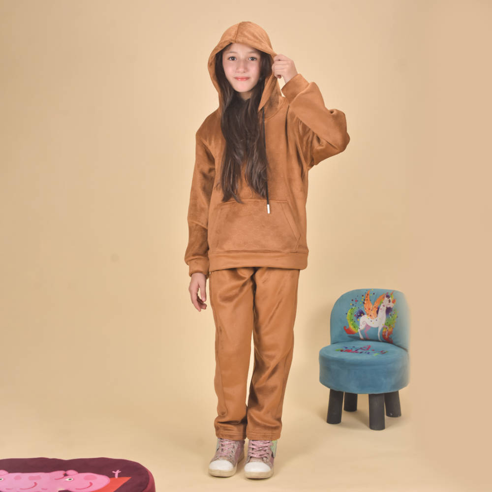 Gucci Brown Premium Quality Kids Tracksuit-thumb-0