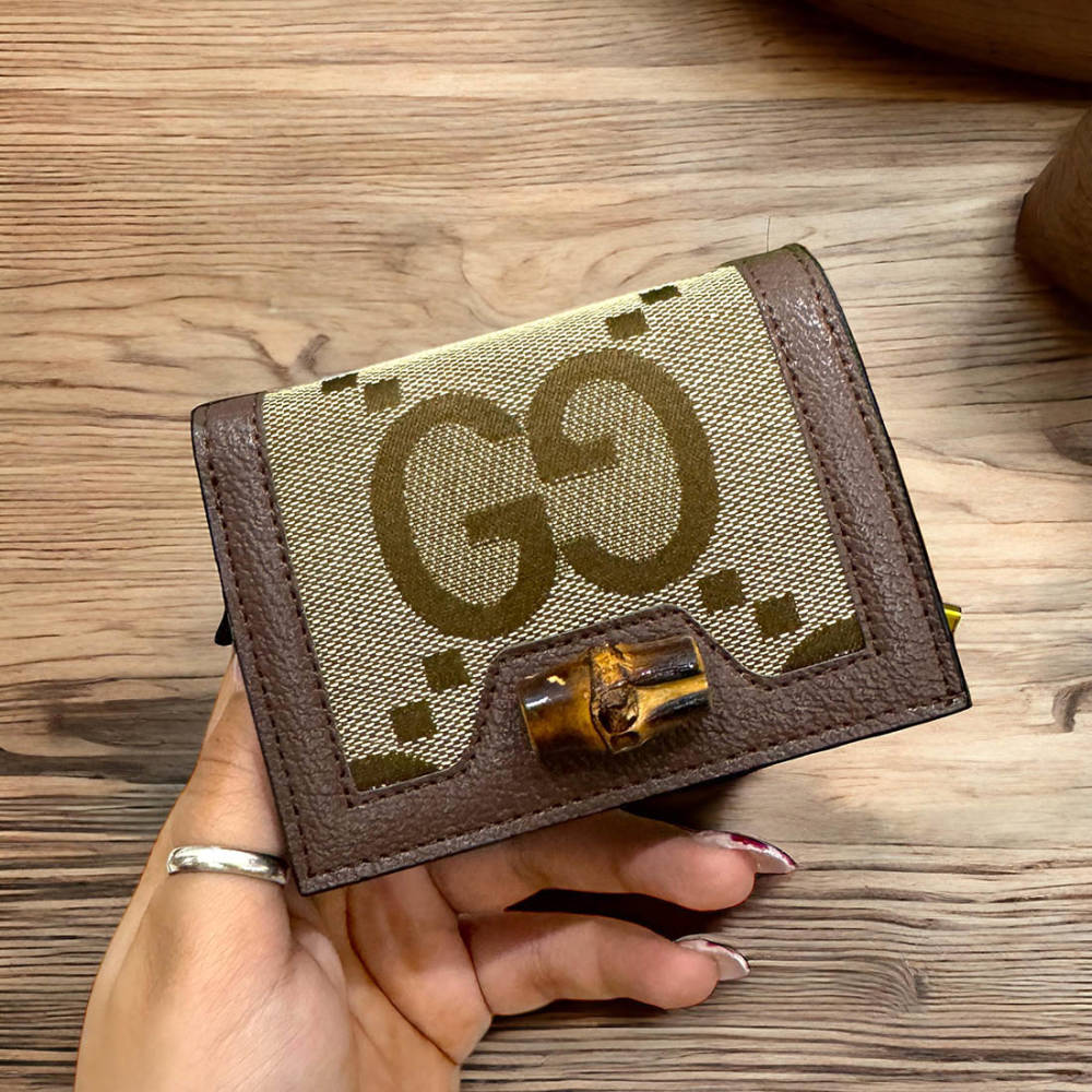 Gucci Bi-fold Brown Premium Wallet-1