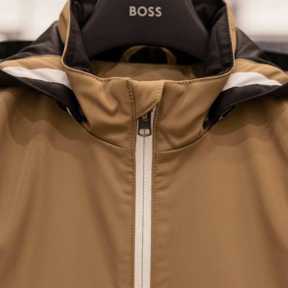 Boss Brown & Black High End Quality Kid's Jacket-thumb-3