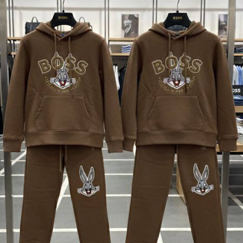 Boss Brown Premium Quality Tracksuit-4