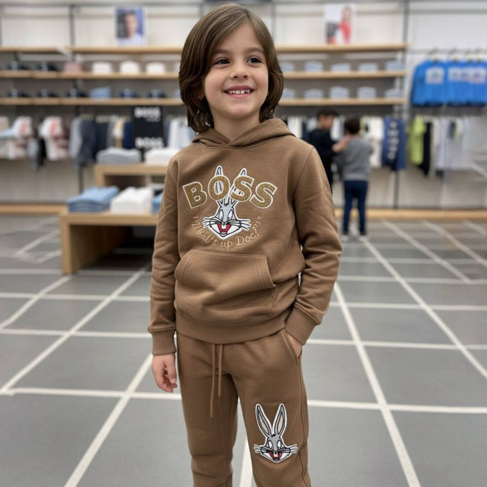 Boss Brown Premium Quality Tracksuit-2