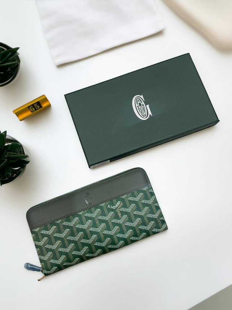 Goyard Premium Long Card Wallet-2