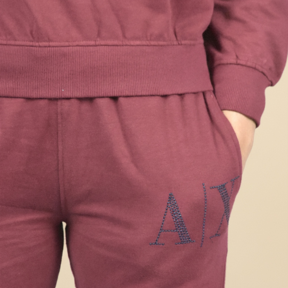 Armani Exchange Magenta Premium Quality Tracksuit-thumb-6