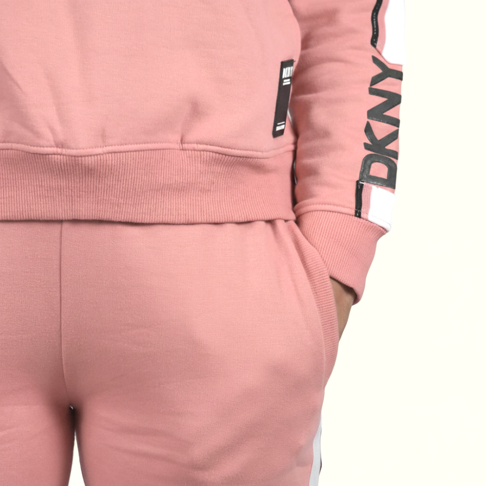 DKNY Pink Premium Quality Tracksuit-4
