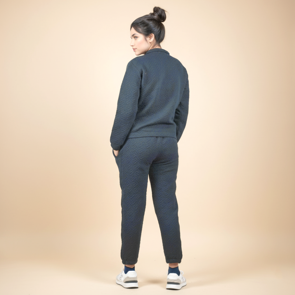 Burberry Blue Premium Quality Tracksuit-4