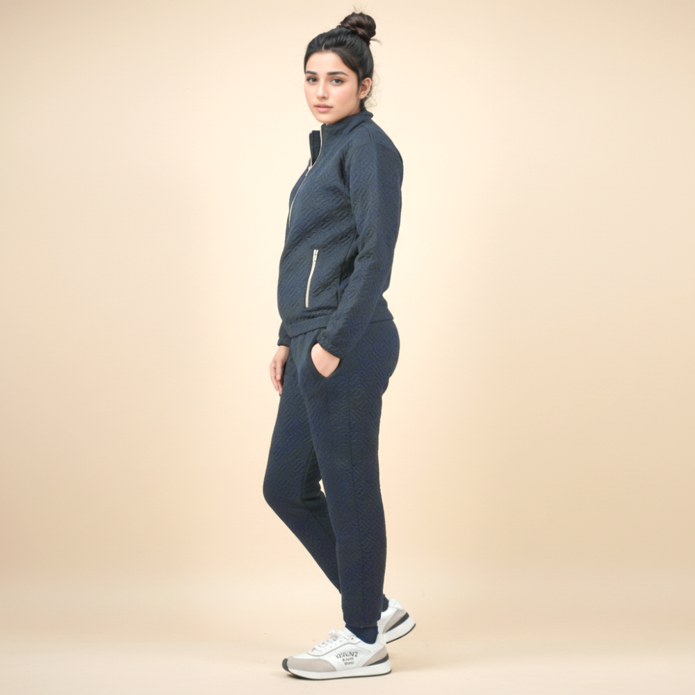 Burberry Blue Premium Quality Tracksuit-1