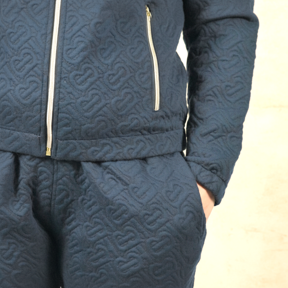 Burberry Blue Premium Quality Tracksuit-5