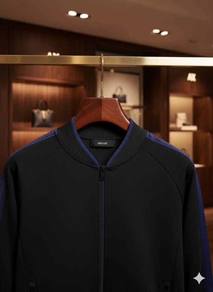 Armani Exchange Black Premium Quality Jacket-2