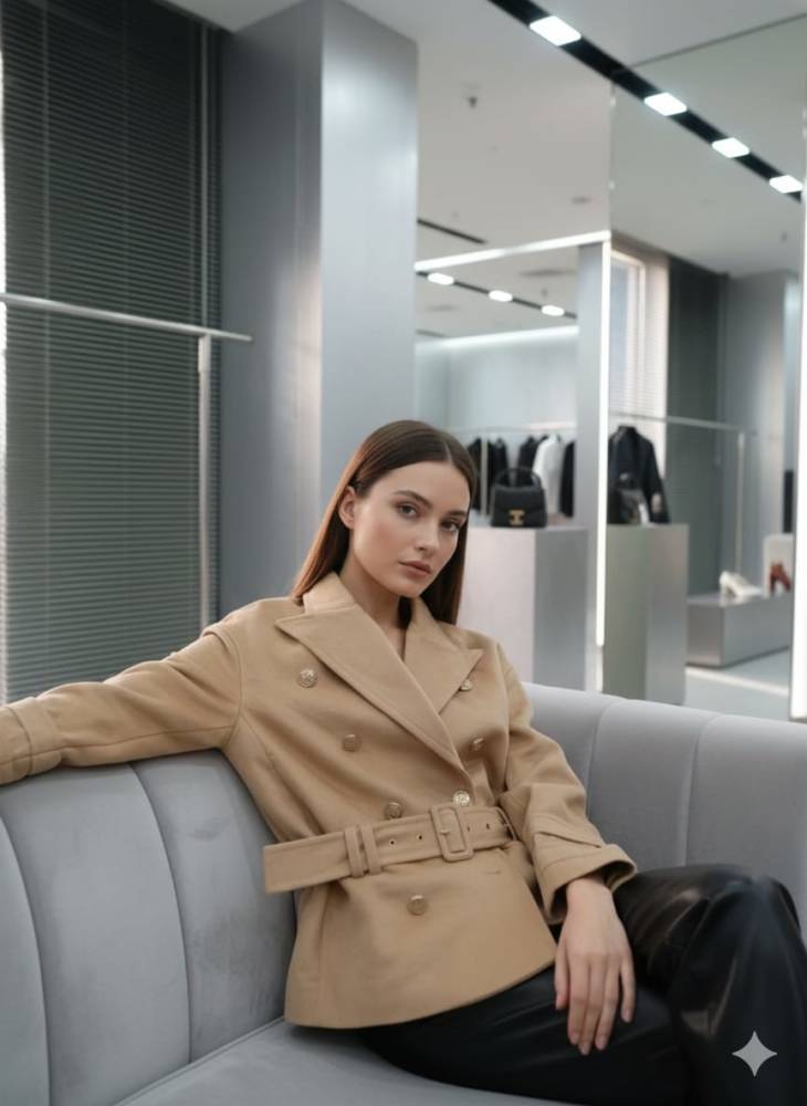 Balmain Brown Premium Quality Jacket-1