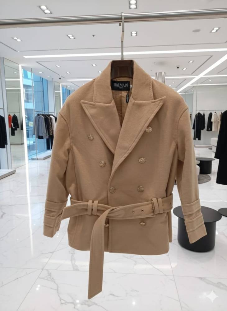 Balmain Brown Premium Quality Jacket-4