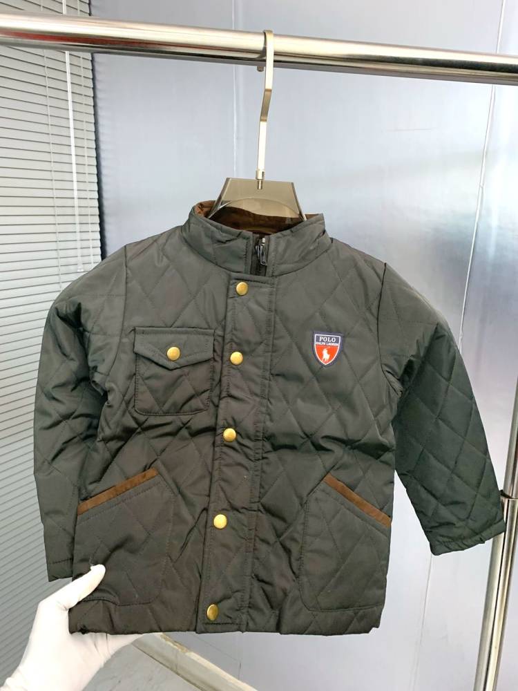 Ralph Lauren Black High End Quality Kid's Jacket-thumb-2