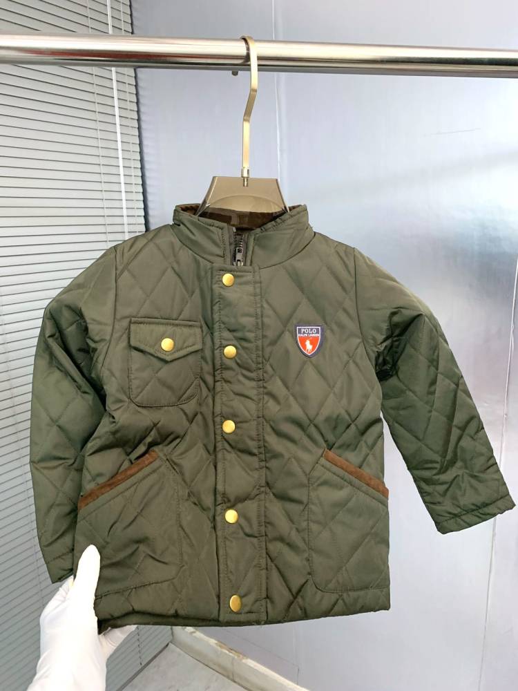 Ralph Lauren Green High End Quality Kid's Jacket-thumb-2
