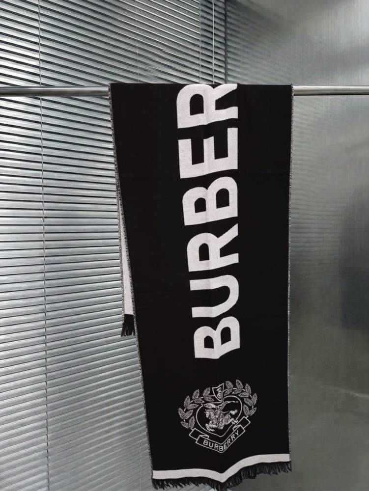 Burberry Cashmere Black Premium Quality Muffler-5
