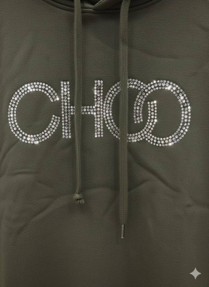 Jimmy Choo Dark Green Premium Co-ord Set-thumb-3