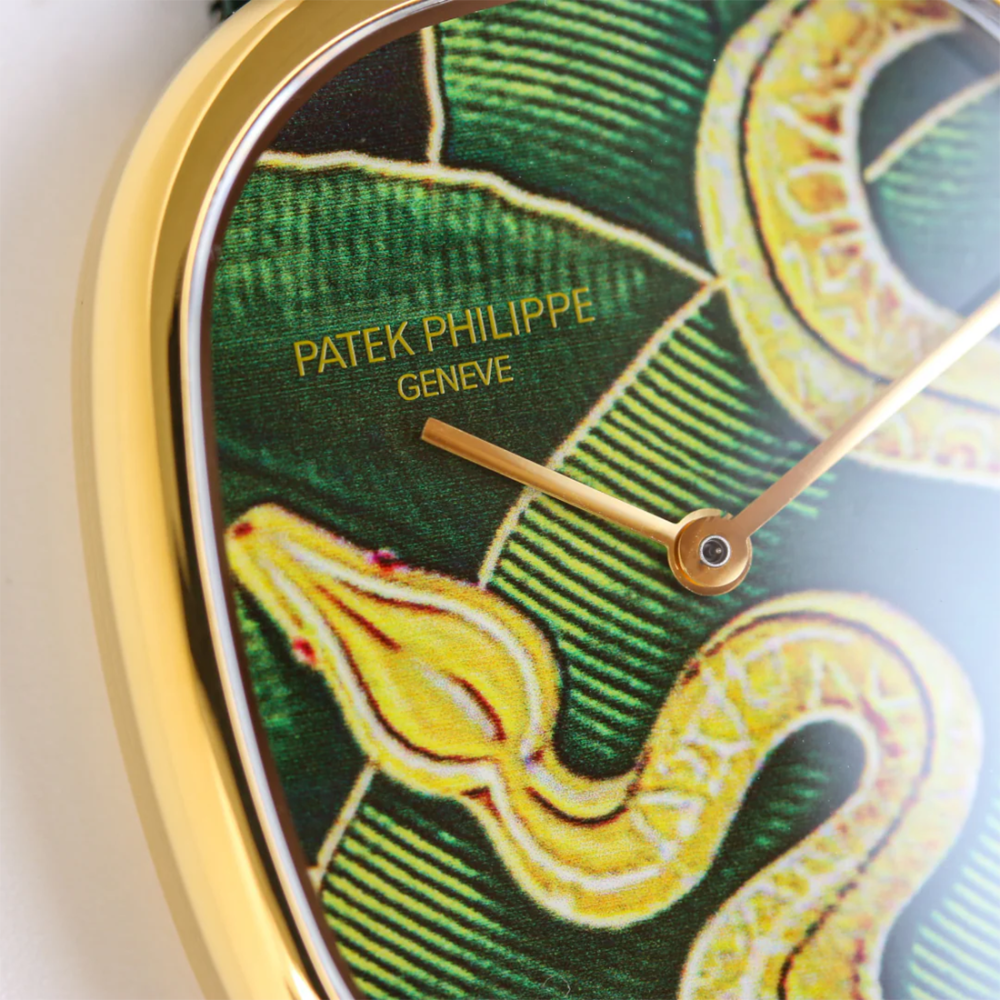 Patek Philippe Golden Ellipse "Burmese Albino Python" Watch 5738/50J-001-5