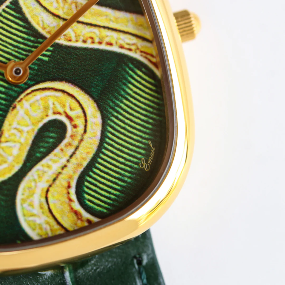 Patek Philippe Golden Ellipse "Burmese Albino Python" Watch 5738/50J-001-6