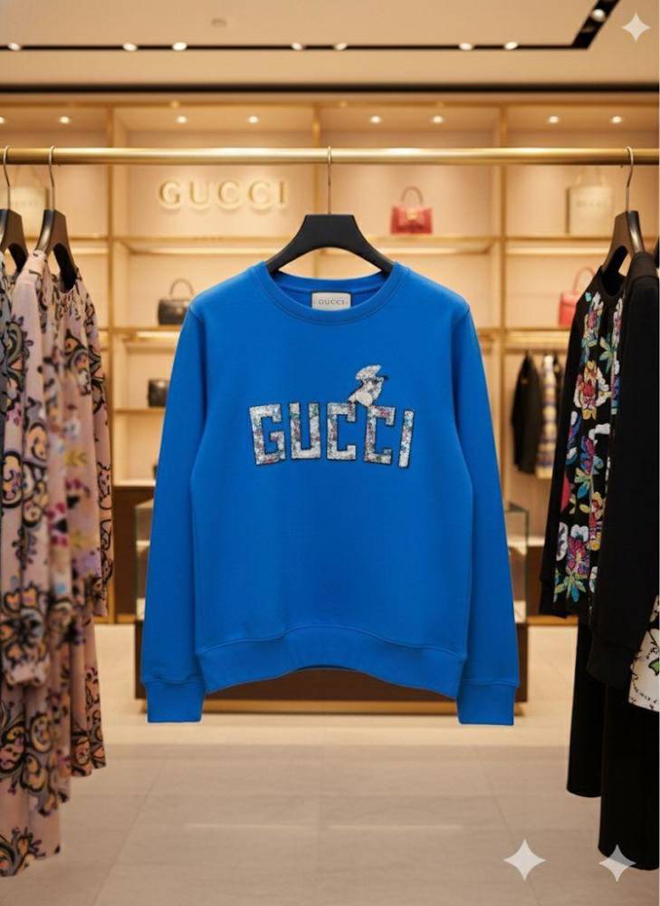 Gucci Blue Premium Quality Sweatshirt-3