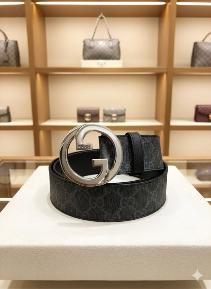 Gucci Black Premium Quality Belt-thumb-0