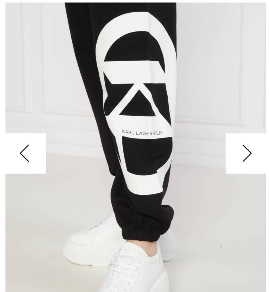 Karl Lagerfeld Black Premium Co-ord Set-thumb-2