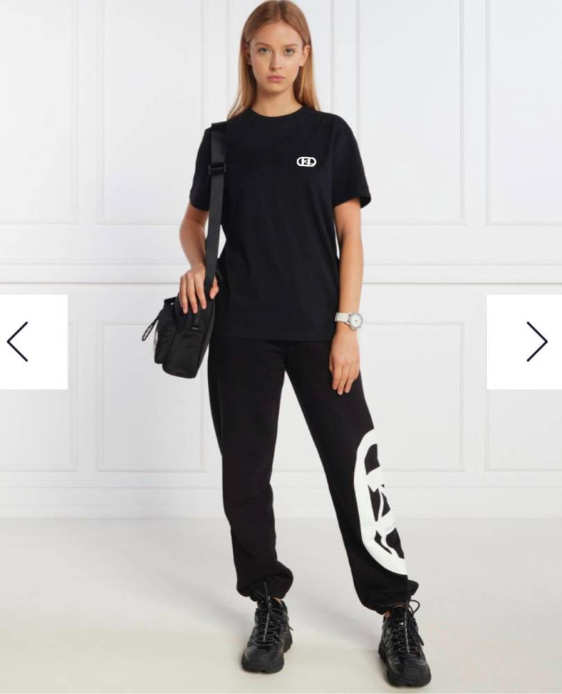 Karl Lagerfeld Black Premium Co-ord Set-thumb-0