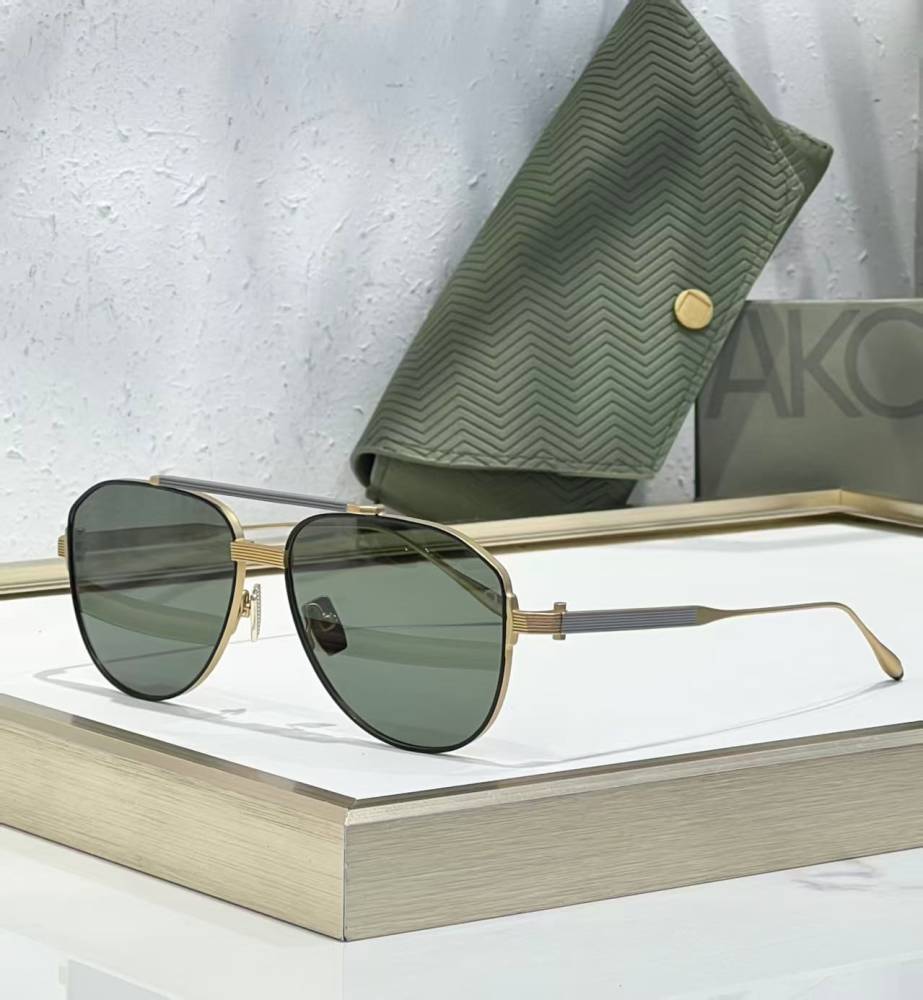 Akoni Eclipse Green Premium Sunglasses-thumb-0