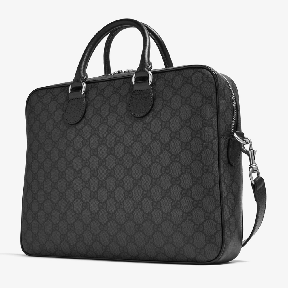 Gucci Black Ophidia Laptop Bag-thumb-1