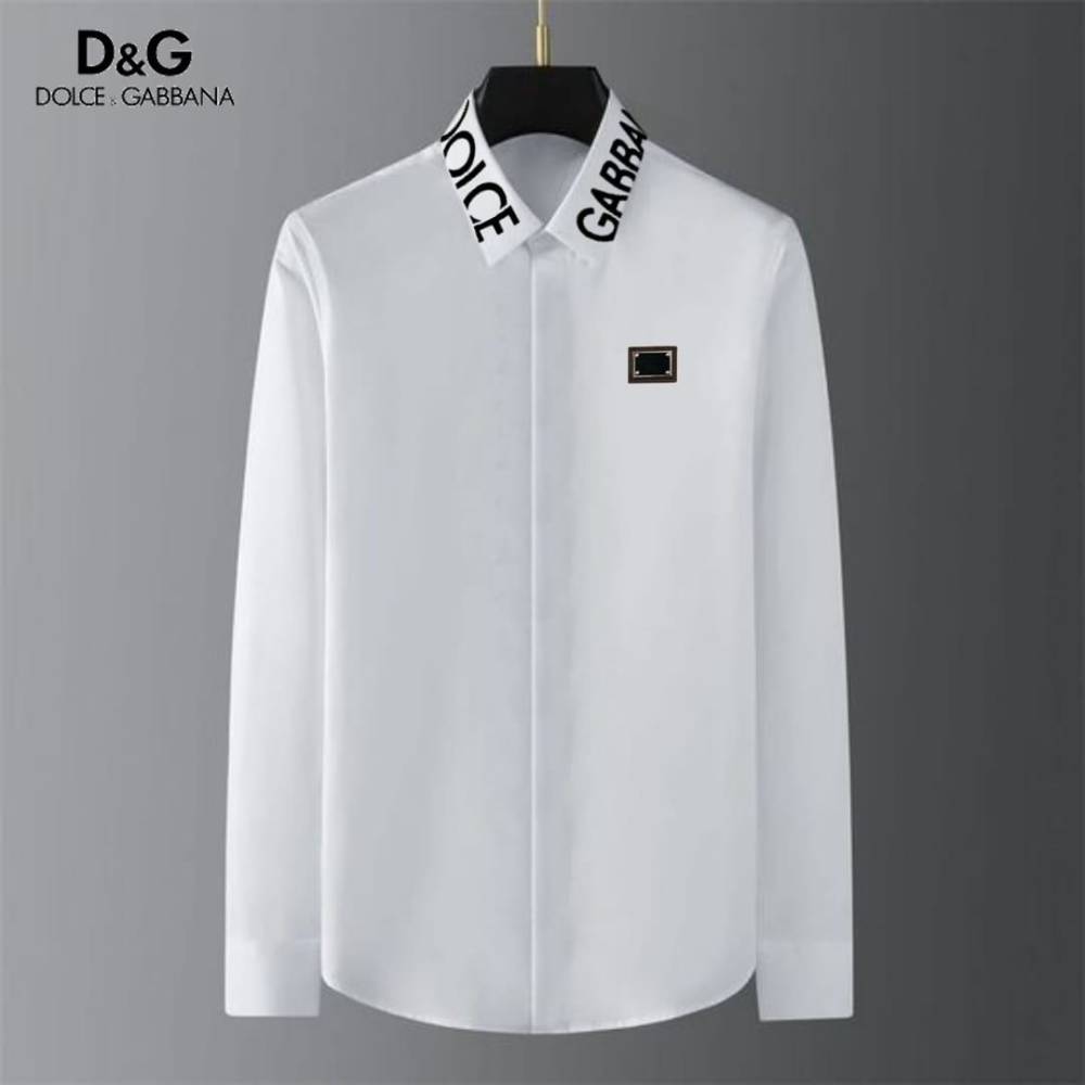 Dolce & Gabbana White Premium Quality Cotton Shirt-thumb-0