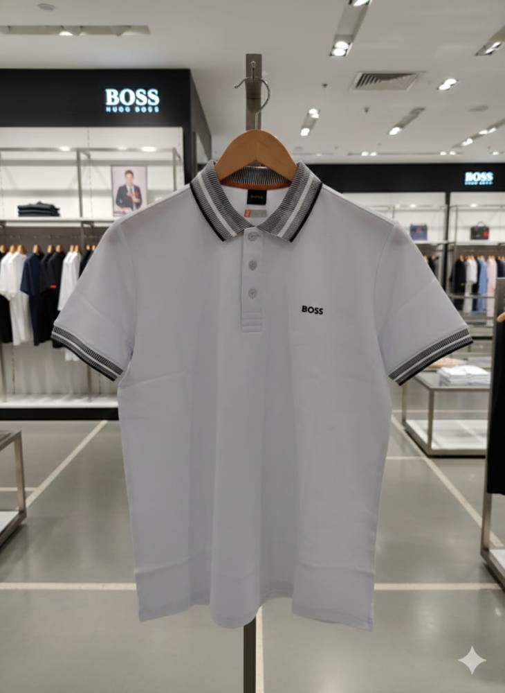 Hugo Boss White Premium Quality Tees-2