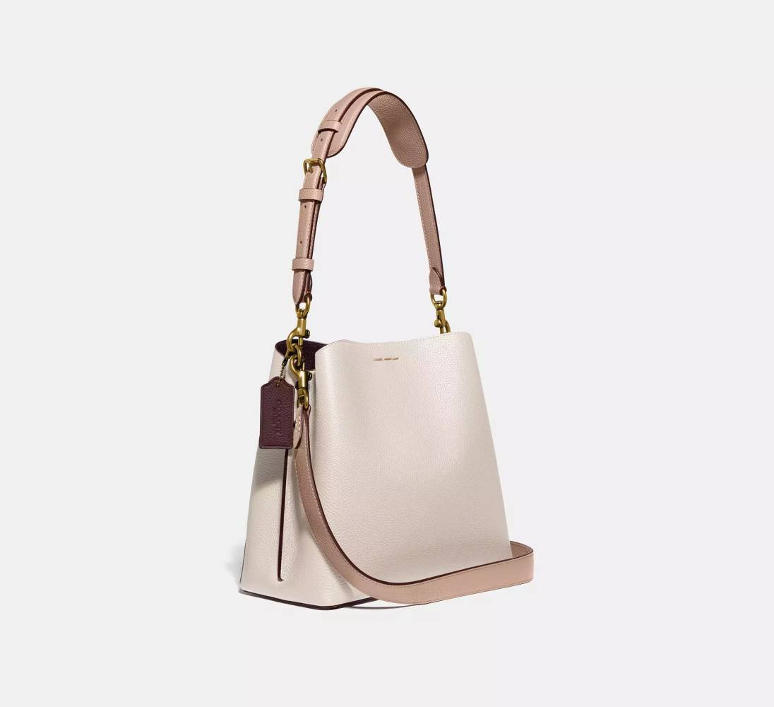 Coach Willow Bucket Laurel White Bucket Shoulder Bag-1