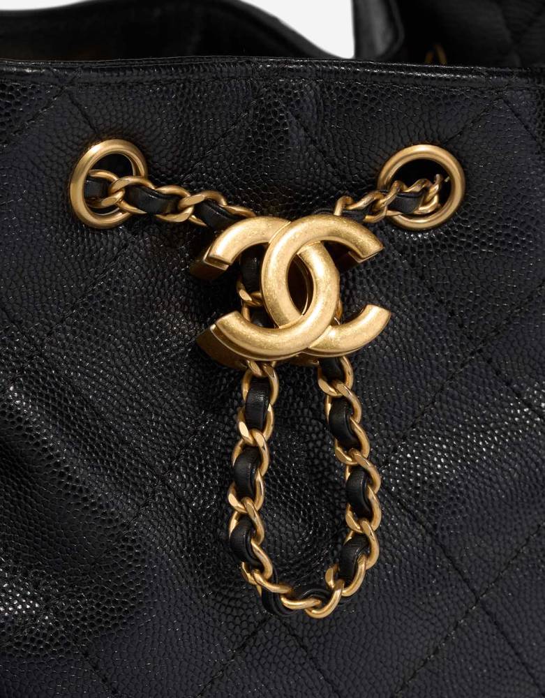 Chanel Maxi Black Iconic Shoulder Bag-6