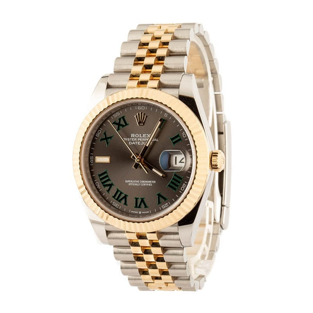 Rolex Datejust 41 126333 Wimbledon Dial Jubilee Bracelet Watch-1
