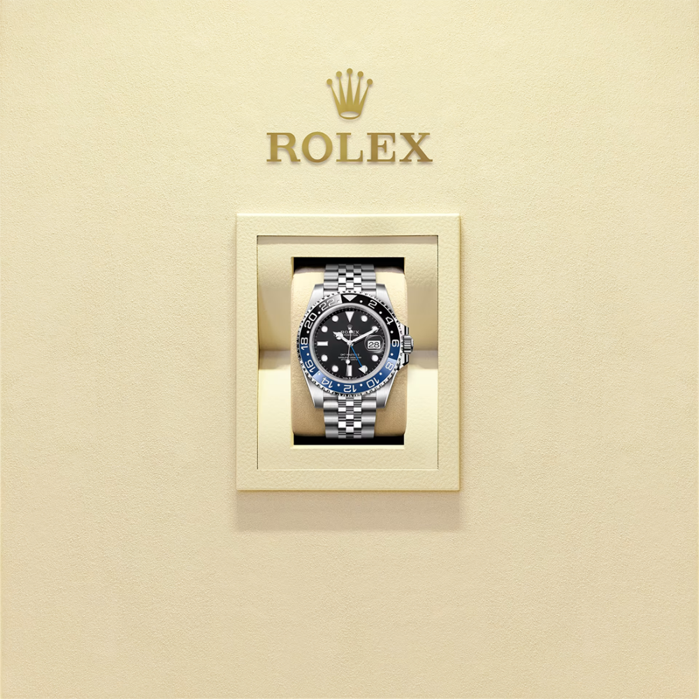 Rolex GMT-Master II Oyster, Oystersteel Blue and Black Cerachrom Bezel Watch 126710BLNR-4