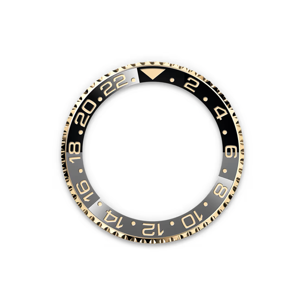 Rolex GMT-Master II Oyster, 40 mm, Oystersteel and Yellow Gold Jubilee Bracelet Watch 126713GRNR-1