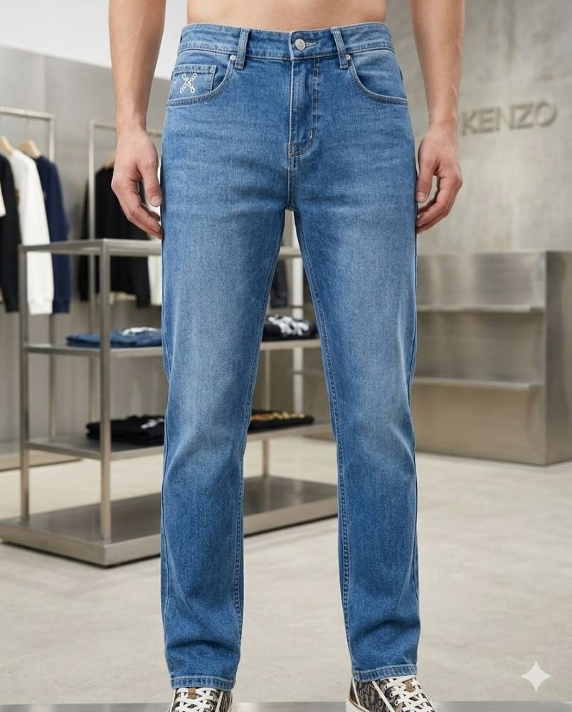 Kenzo Blue Premium Quality Jeans-thumb-0