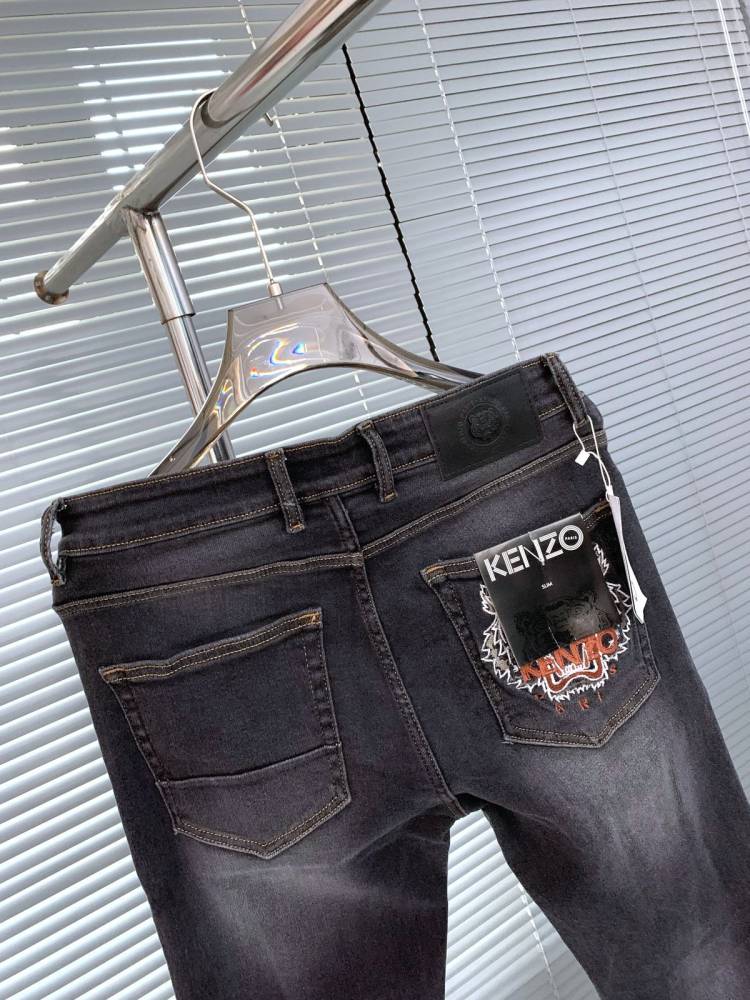 Kenzo Black Premium Quality Jeans-2