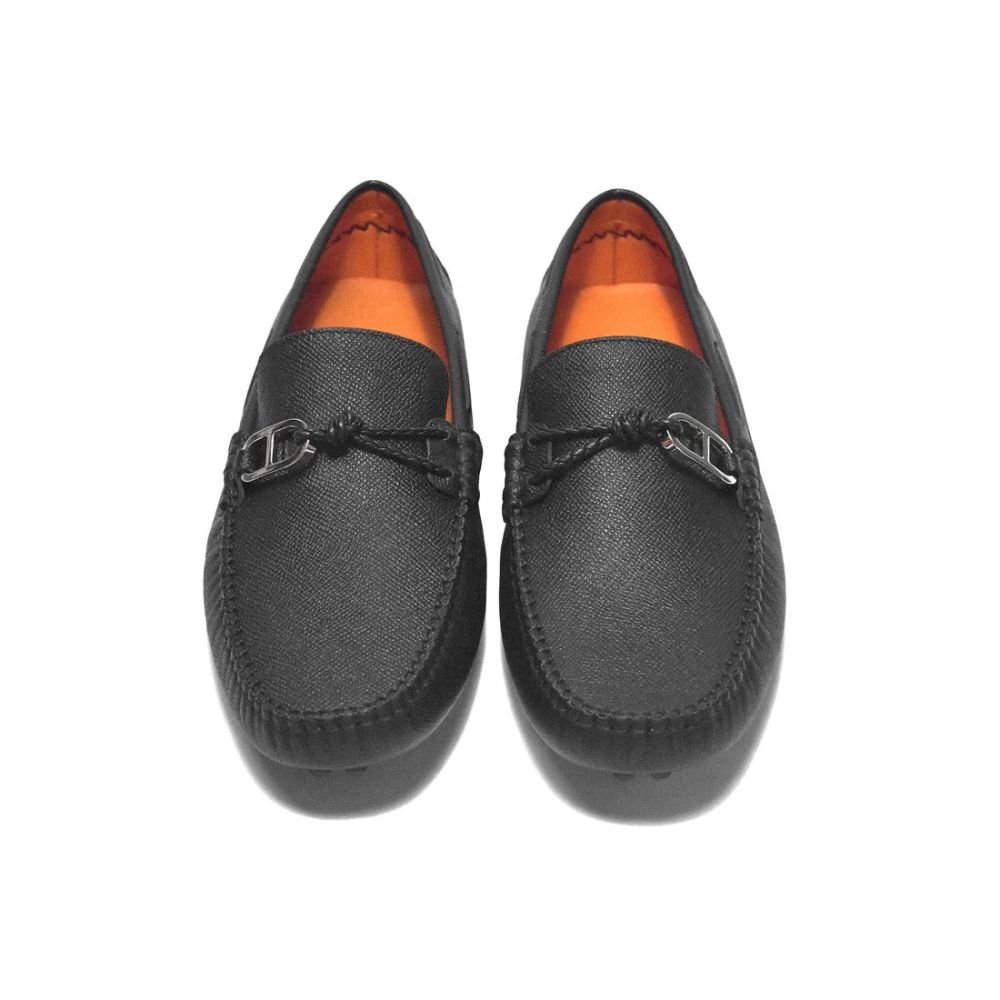 Hermes Black Premium Quality Loafers-3