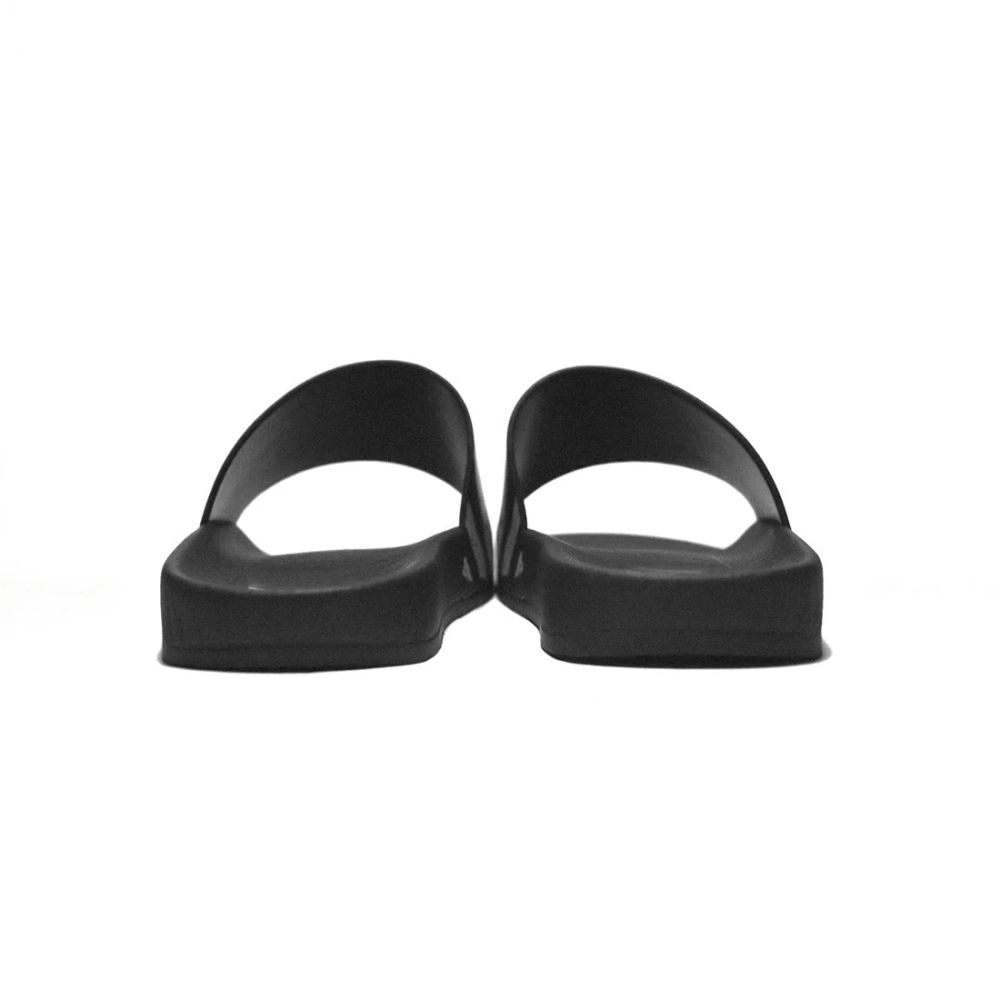 Off-White Black Premium Quality Men's Flip-Flops-5