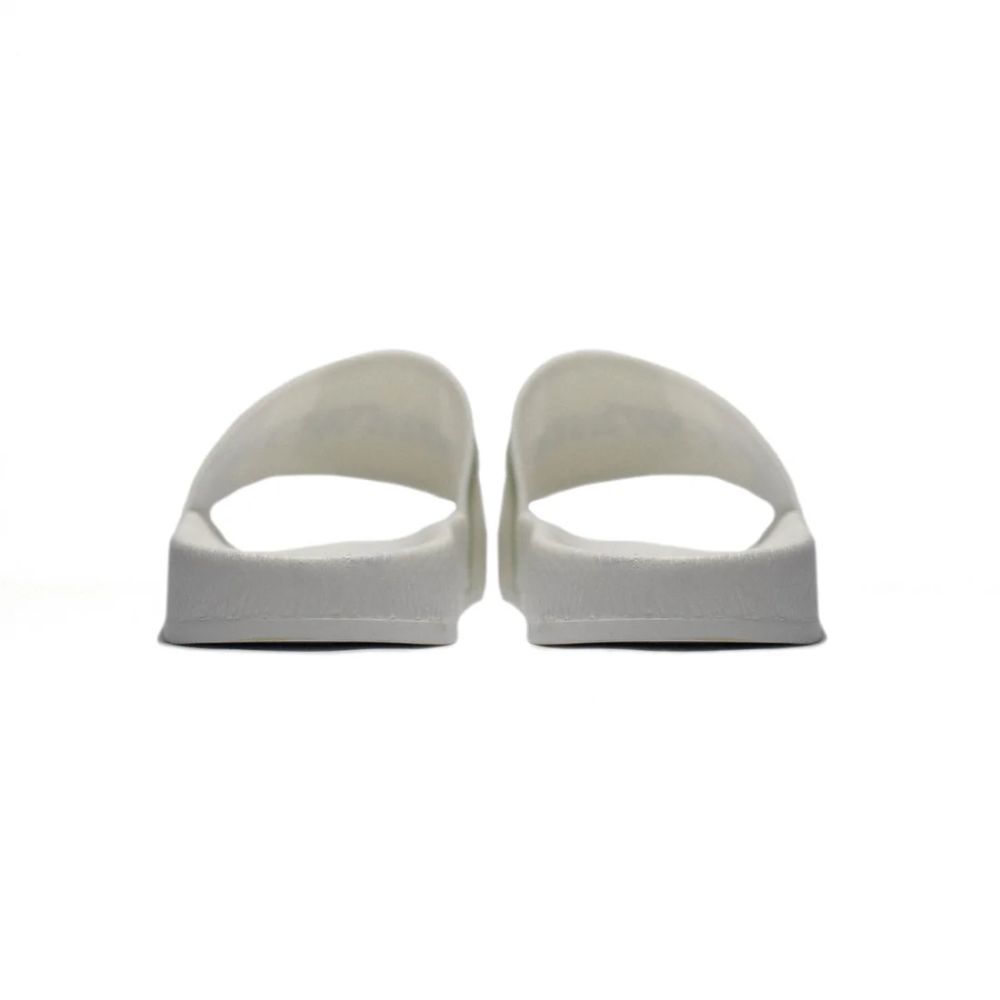 Off-White White Premium Quality Men's Flip-Flops-5