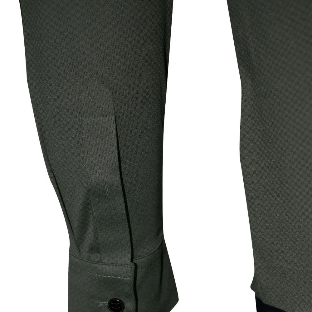 Hermes Dark Green Premium Quality Shirt-6