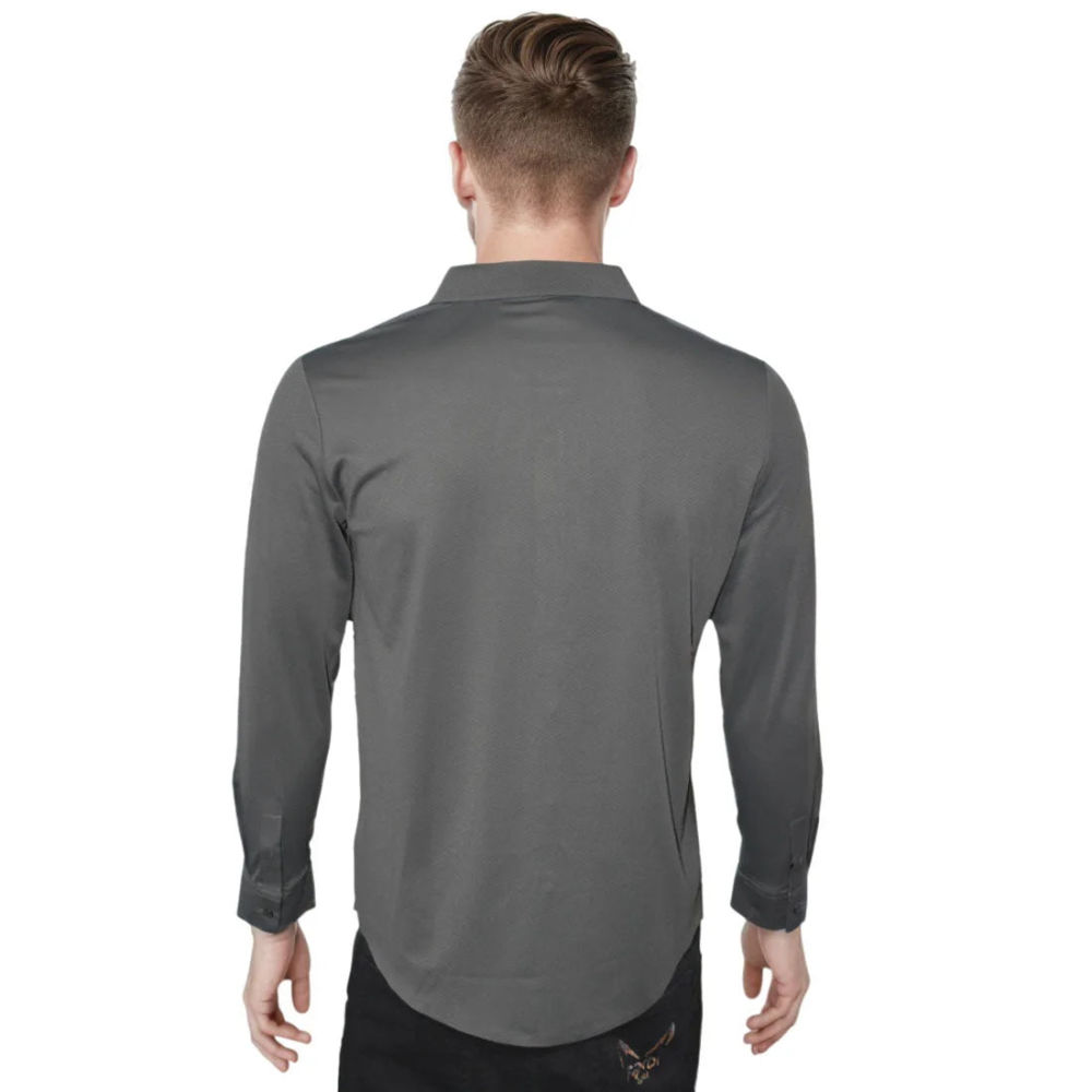 Hermes Dark Grey Premium Quality Shirt-thumb-1