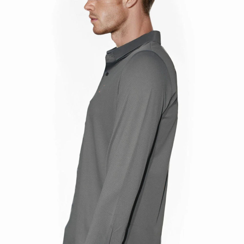 Hermes Dark Grey Premium Quality Shirt-thumb-3