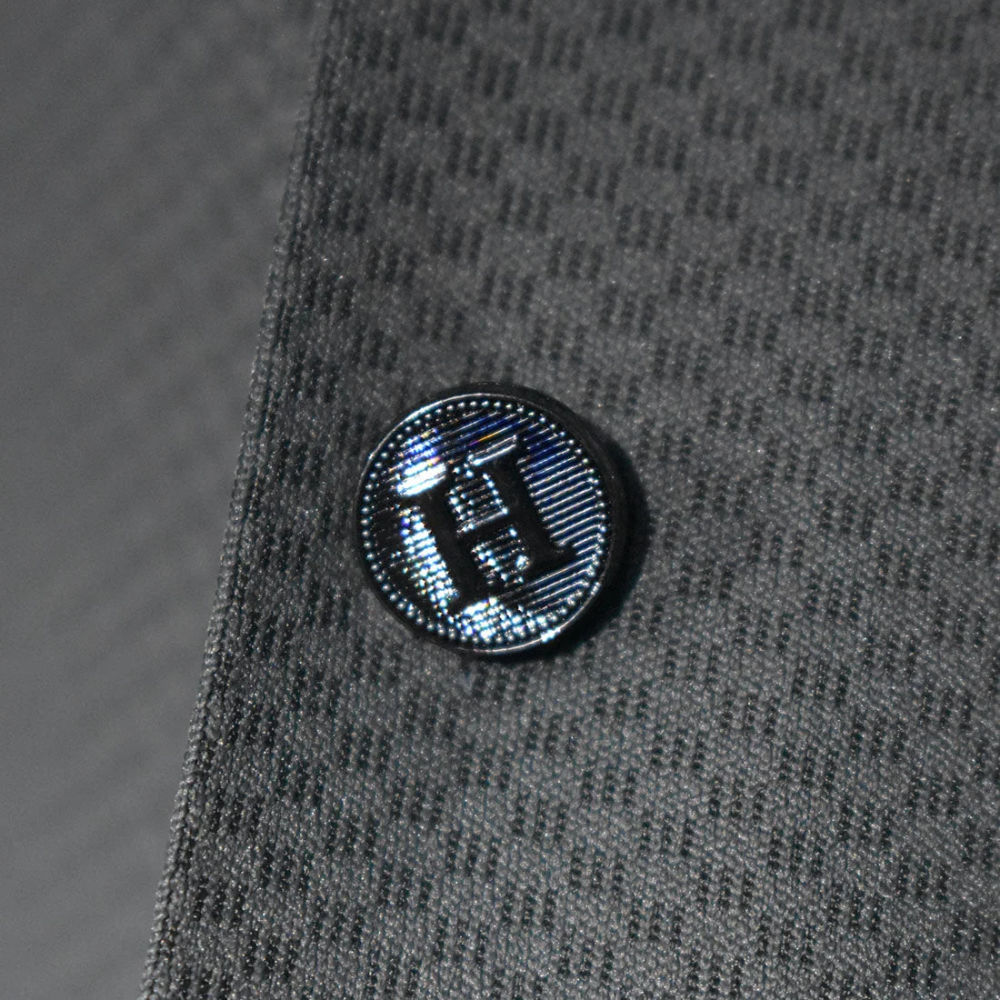 Hermes Dark Grey Premium Quality Shirt-thumb-4