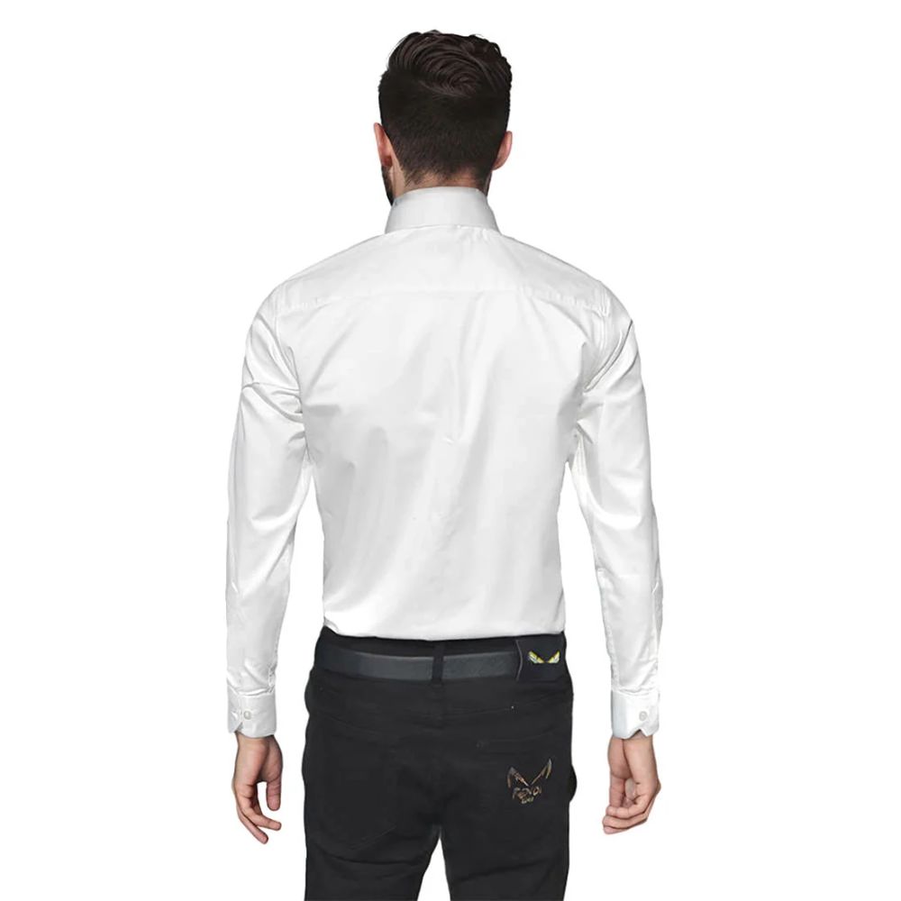 Louis Vuitton White Premium Quality Men's Stylish Shirt-1