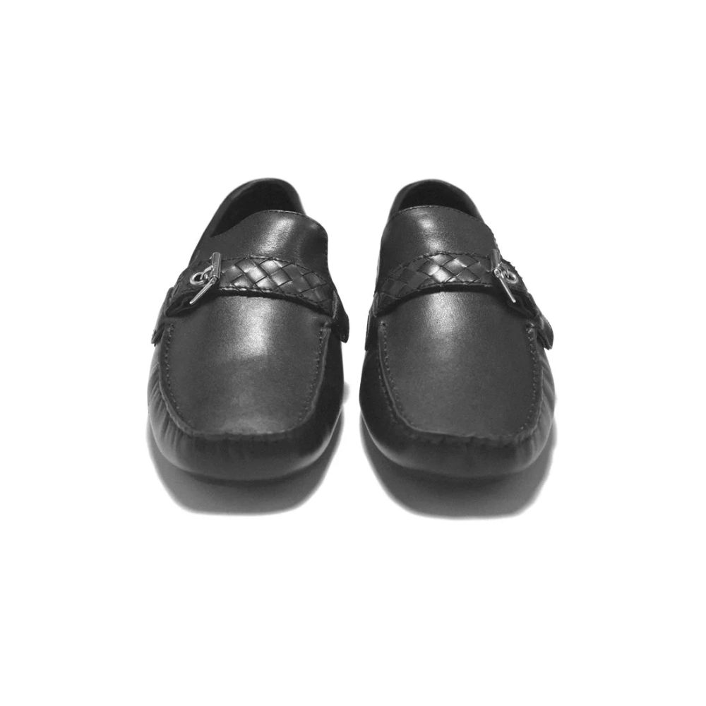 Bottega Veneta Black Premium Quality Loafers-3