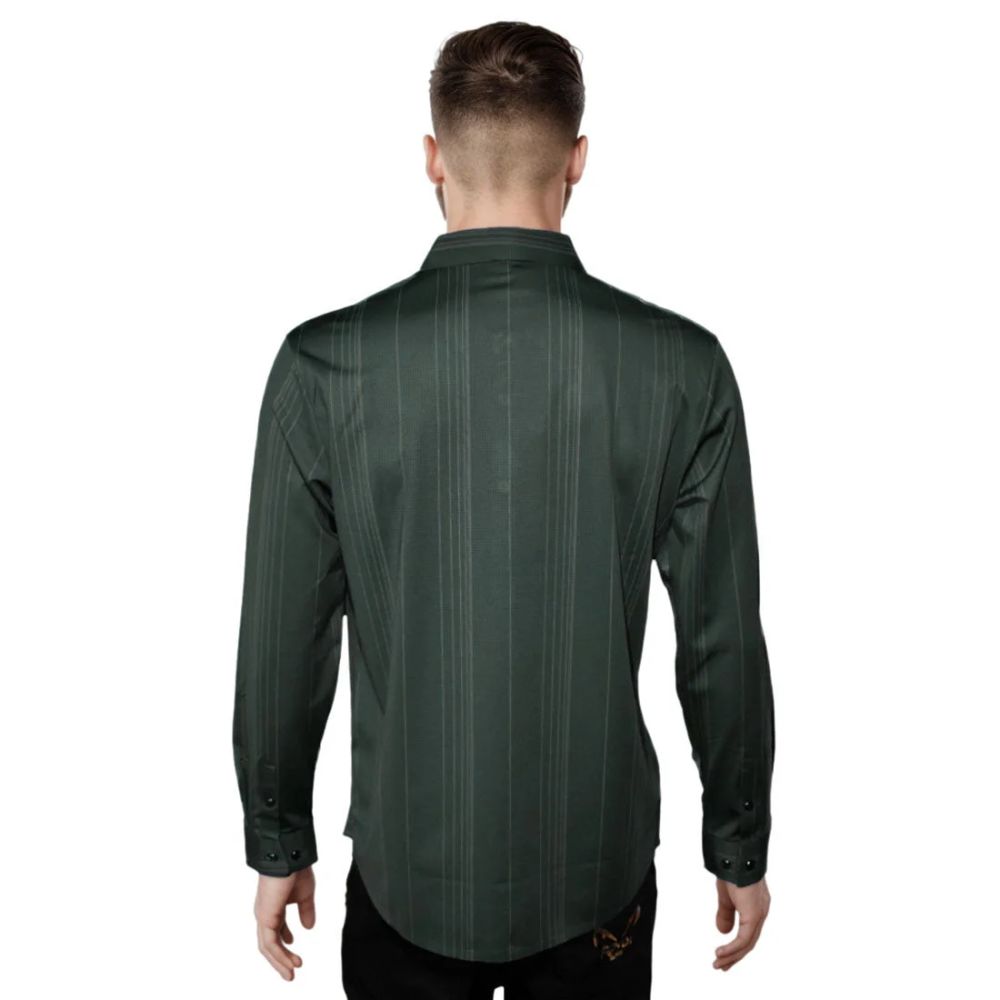 Burberry Dark Green Premium Quality Shirt-thumb-1